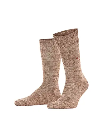 BURLINGTON | Chaussettes KNITTING HILL 40-46 caramel |